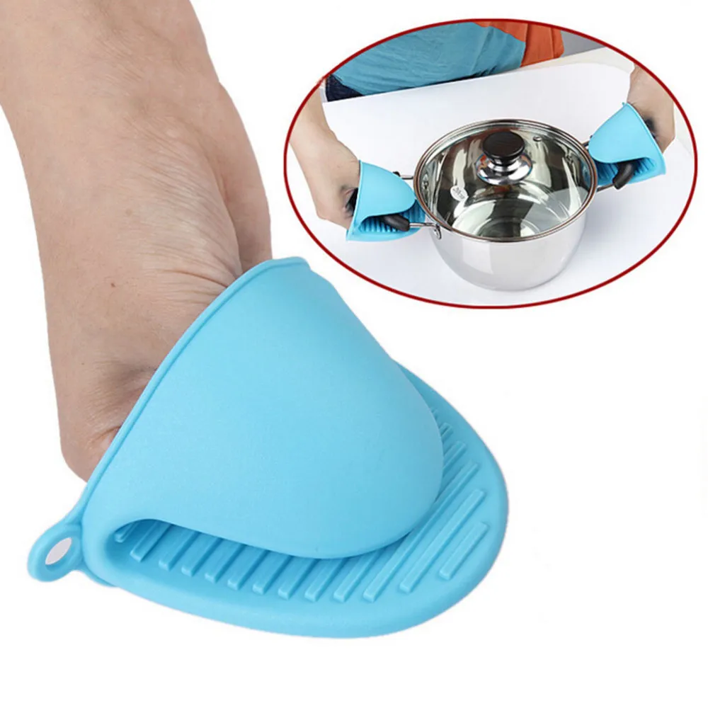Oven Mitt Silicone - 2PCS Kitchen Oven Mitts Silicone Heat