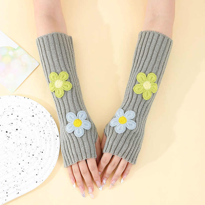 Y2k Accessories Sweet Pink Flo - Fingerless Glove Knit 评论和价格