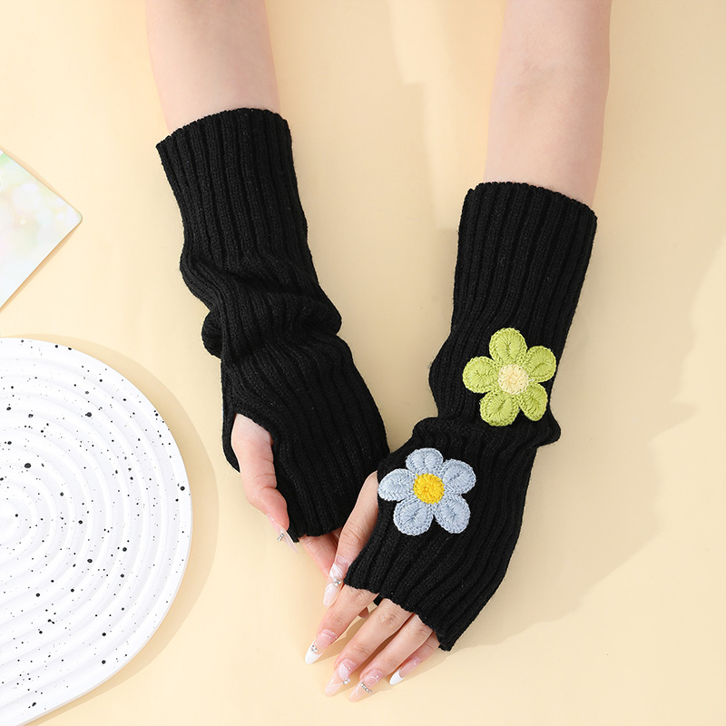 Y2k Accessories Sweet Pink Flo - Fingerless Glove Knit 评论和价格
