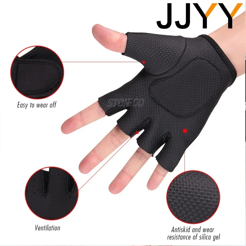 Breathable Half Finger Anti Sl - Workout Glove Gym 评论和价格