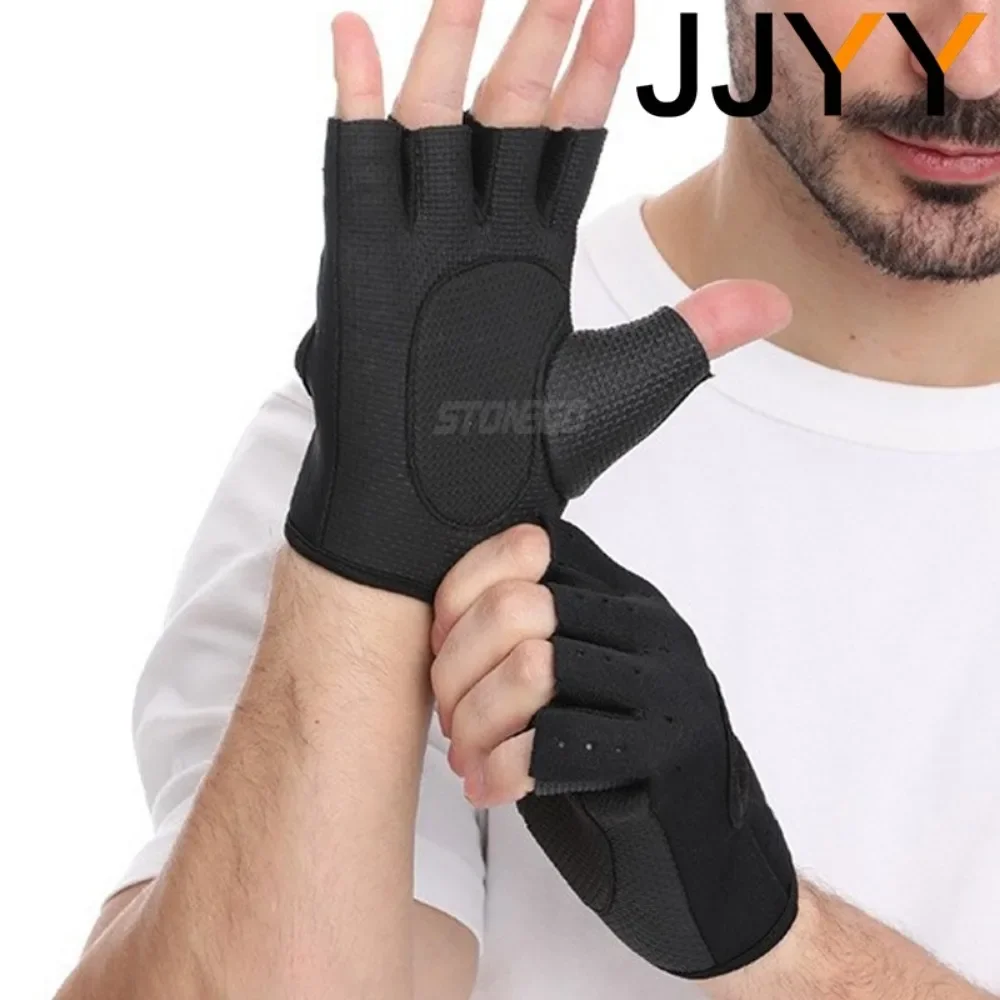 Breathable Half Finger Anti Sl - Workout Glove Gym 评论和价格