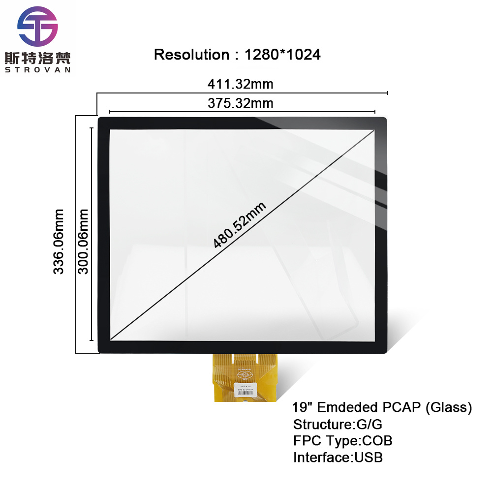 19 Inch PCAP  Screen Industria - Touchscreen Glove Capacitive 评论和价格