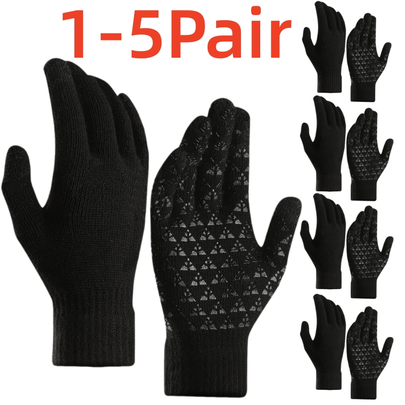 1-5Pairs Winter Outdoor Sports - Workout Glove Gym 评论和价格