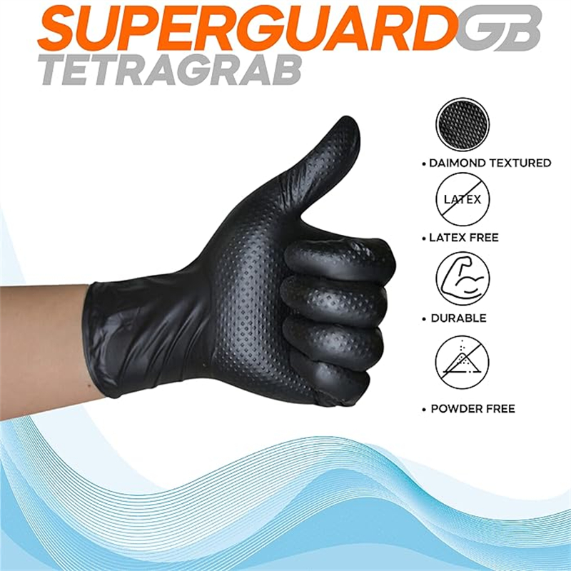 Black Nitrile Gloves Disposabl - Nitrile Mechanic Glove 评论和价格