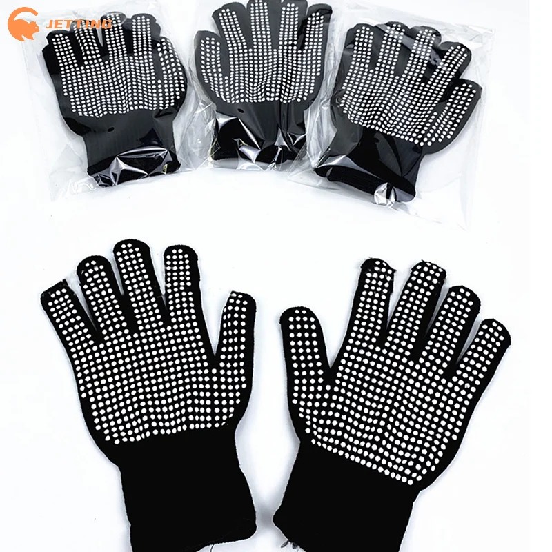 1Pcs Hair Salon Styling Gloves - Heat Resistant Glove 评论和价格