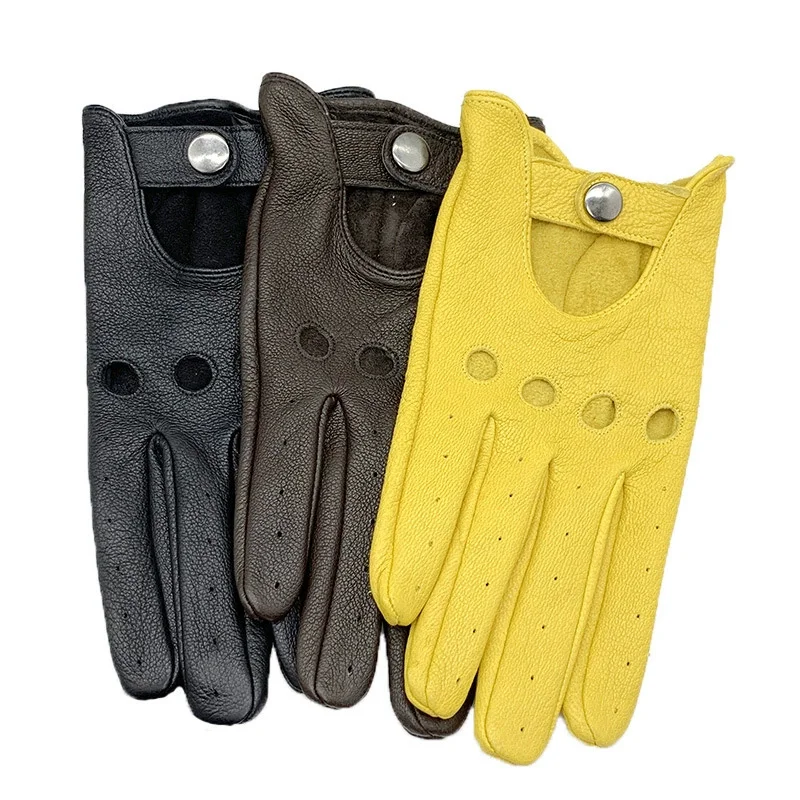 Comfortable Wearing Genuine Le - Leather Driving Glove 评论和价格