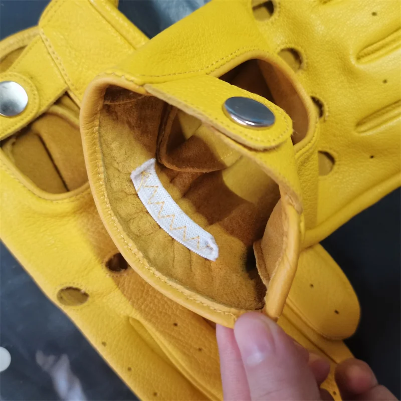 Comfortable Wearing Genuine Le - Leather Driving Glove 评论和价格