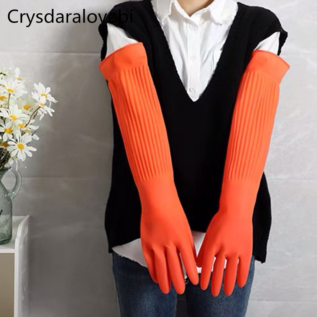 45/55cm Waterproof Household G - Rubber Glove Cleaning 评论和价格