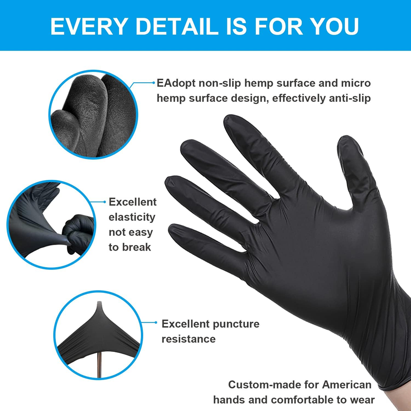 20/50/100PCS Disposable Nitril - Nitrile Mechanic Glove 评论和价格