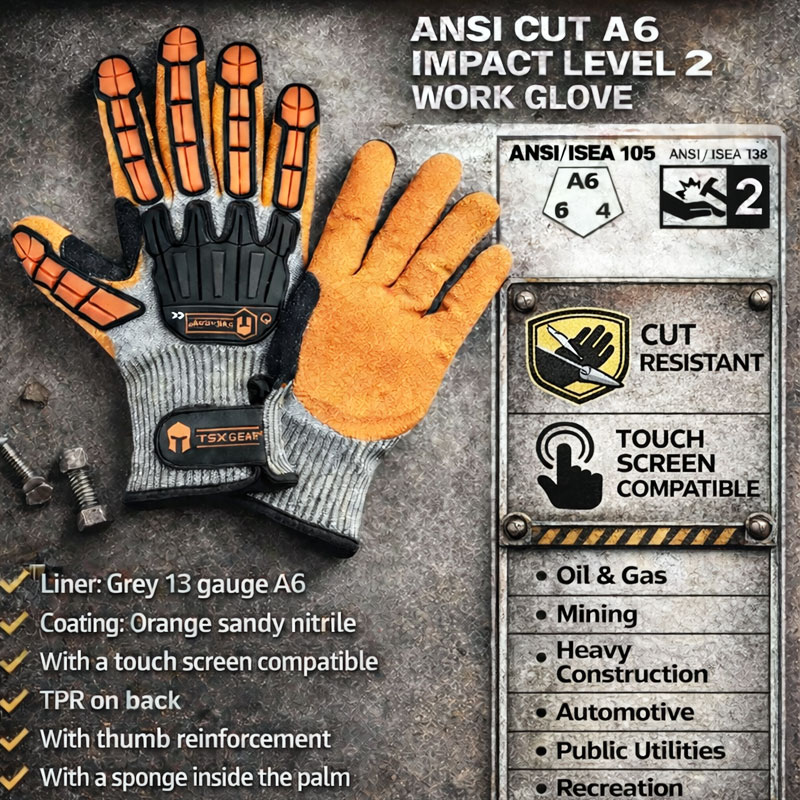 NMSafety Anti-Vibration Cut-Re - Nitrile Mechanic Glove 评论和价格