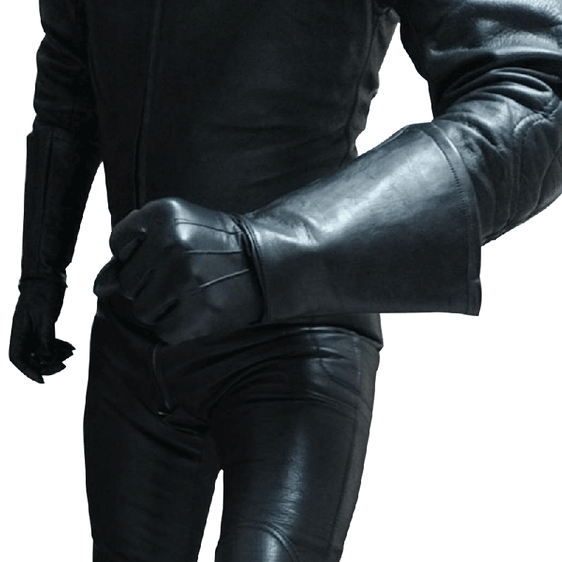35CM Mens Leather gloves Touch - Leather Driving Glove 评论和价格