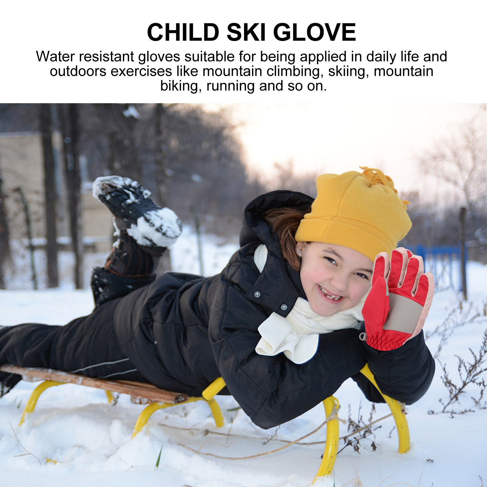 1Pair Kids Winter Gloves Water - Winter Glove Insulated 评论和价格