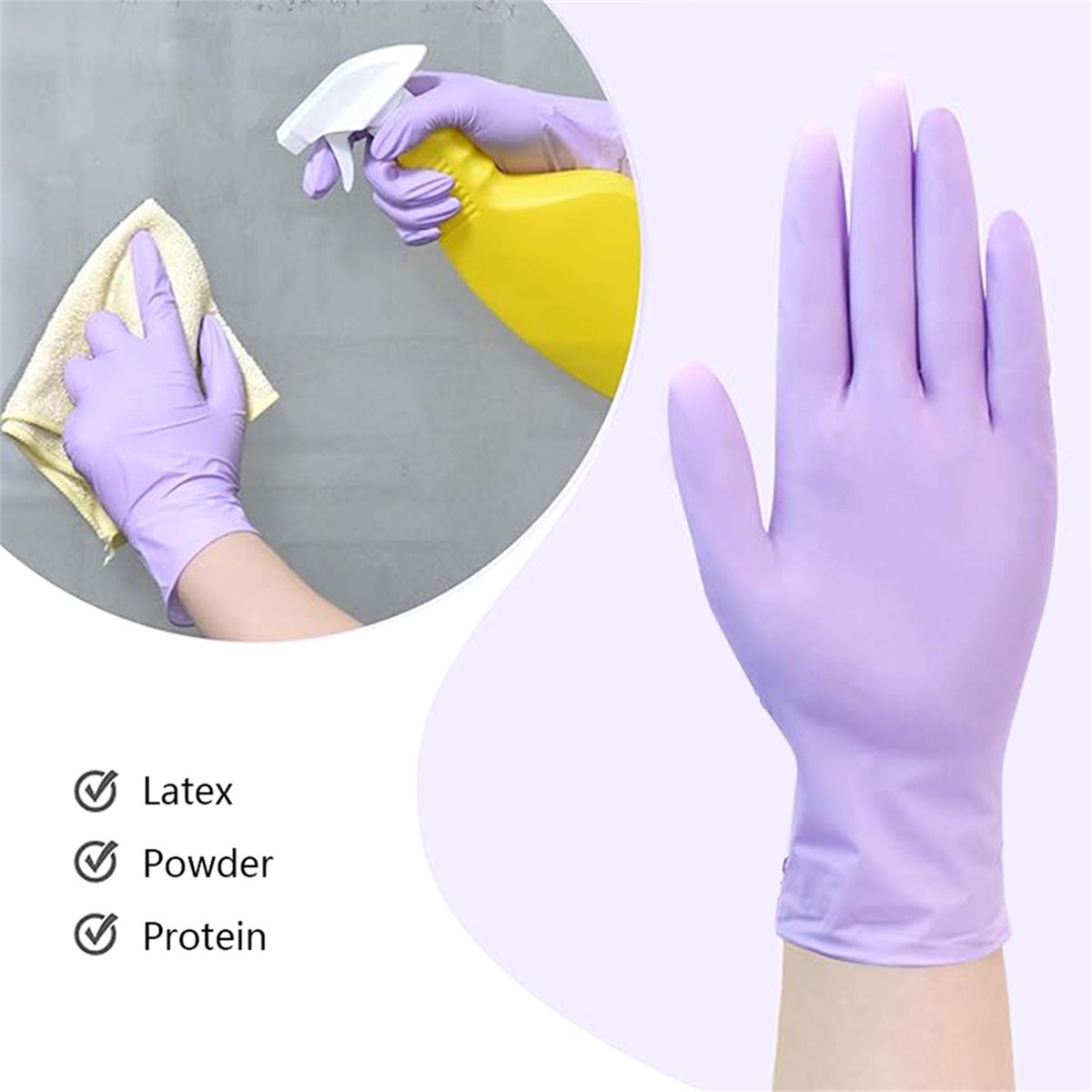 High Quality 100pcs Nitrile Ex - Exam Glove Nitrile 评论和价格