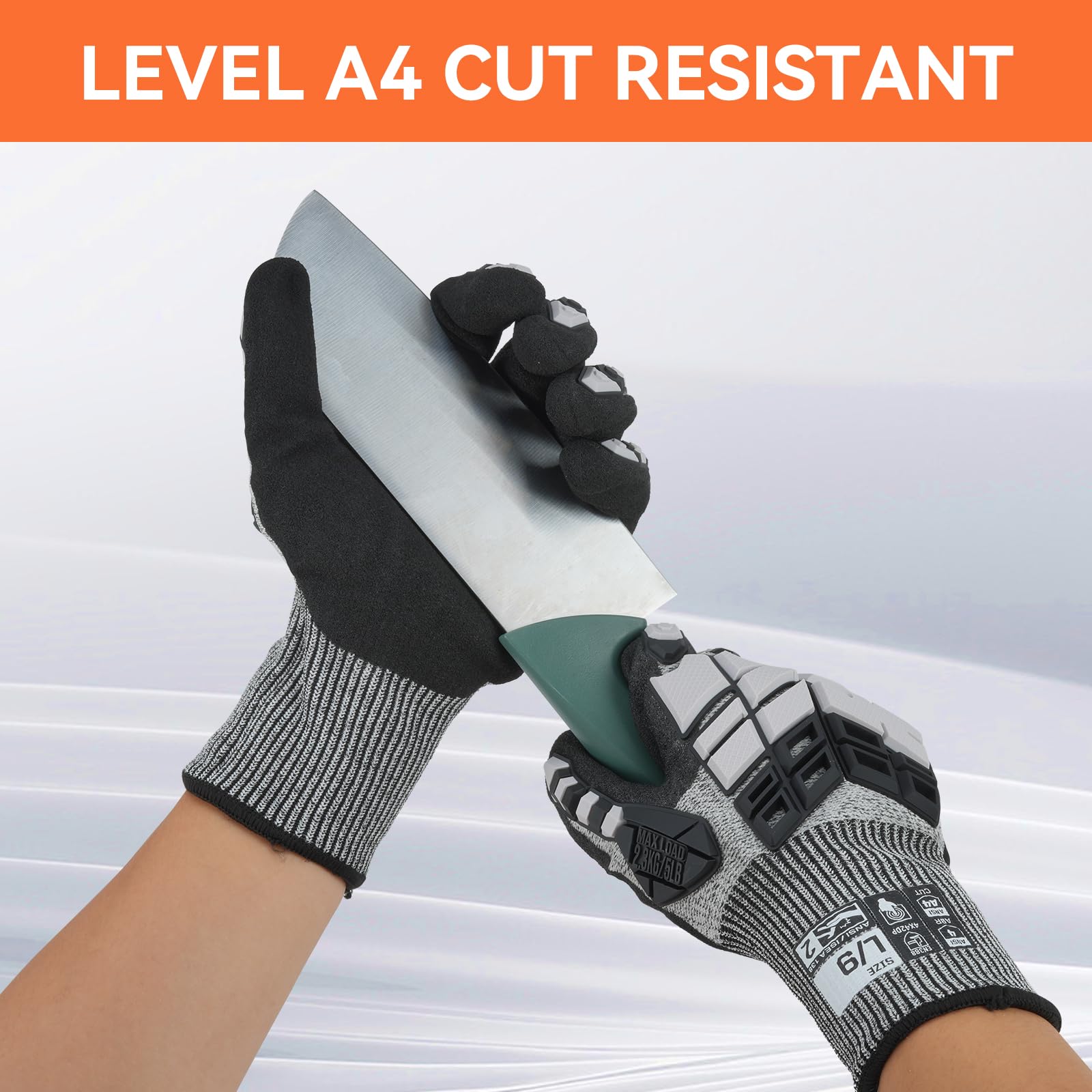 Anti-Impact Gloves With Cut-Re - Work Glove Impact 评论和价格