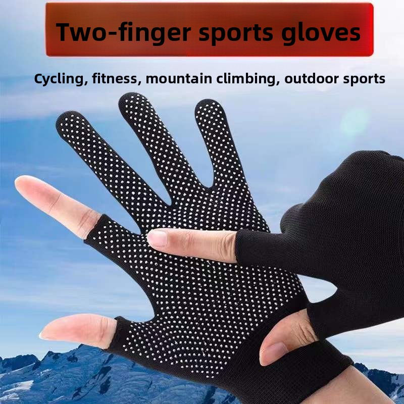 Fingerless Sports Gloves Anti- - Workout Glove Gym 评论和价格