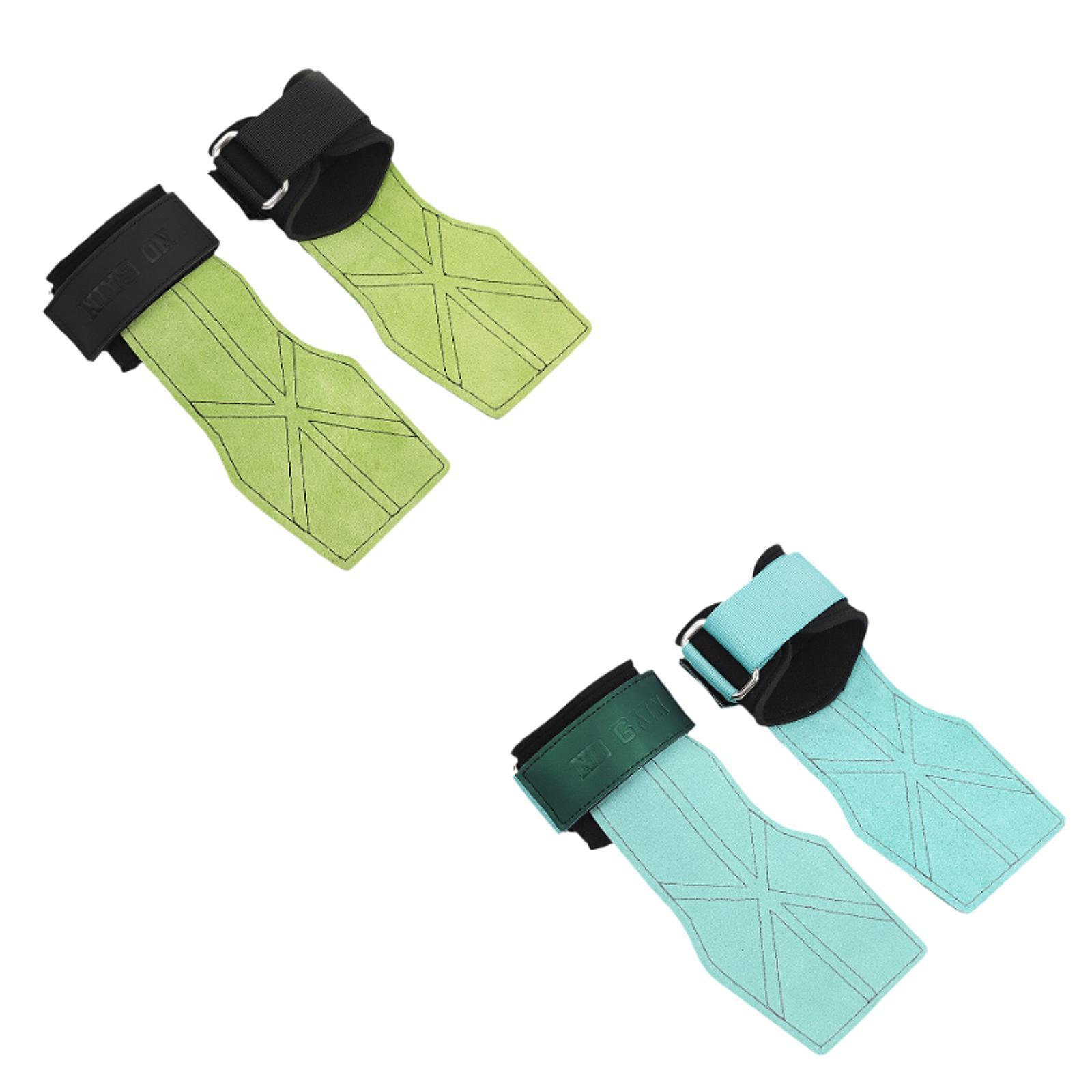 2x Weightlifting Hand Grips Pa - Workout Glove Gym 评论和价格