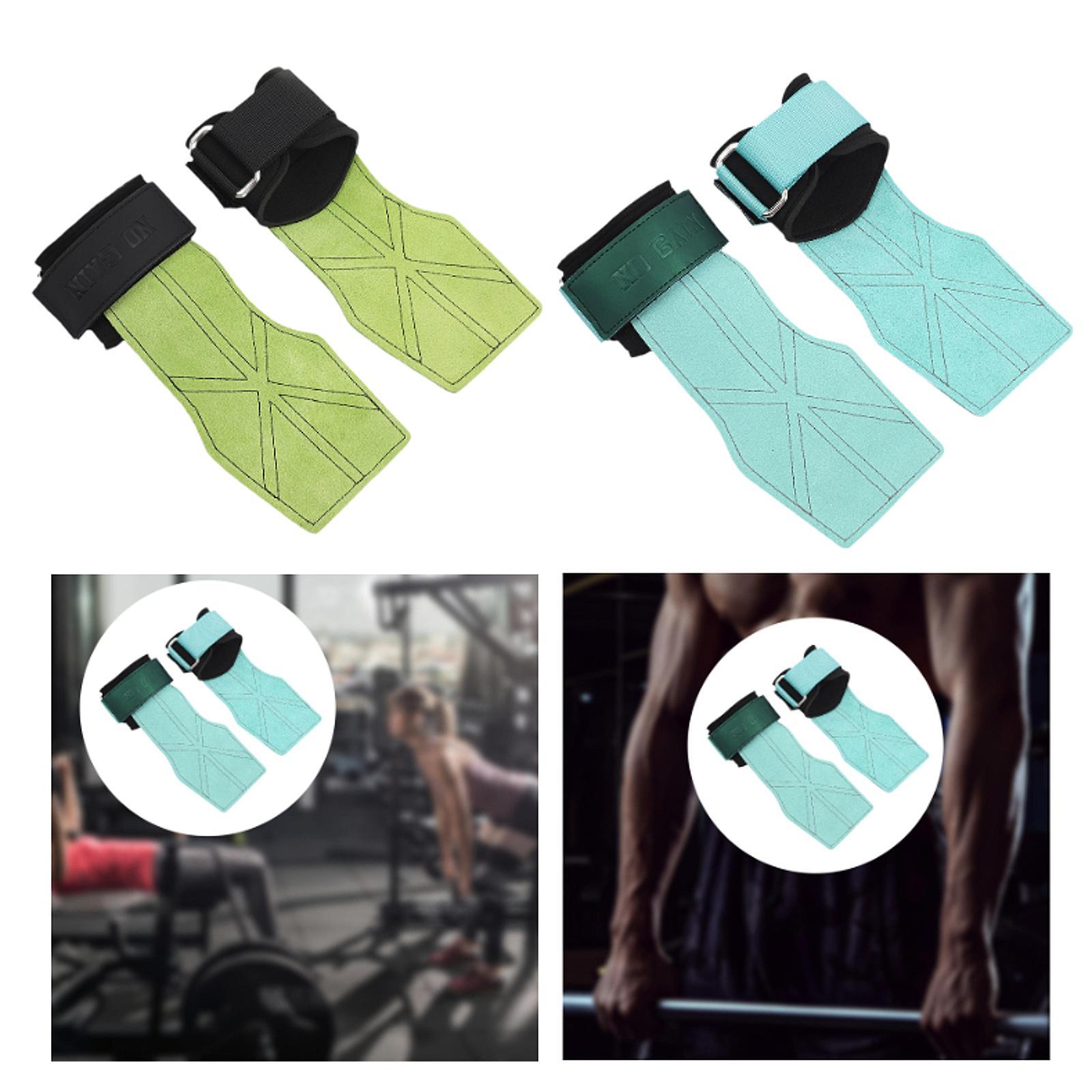 2x Weightlifting Hand Grips Pa - Workout Glove Gym 评论和价格