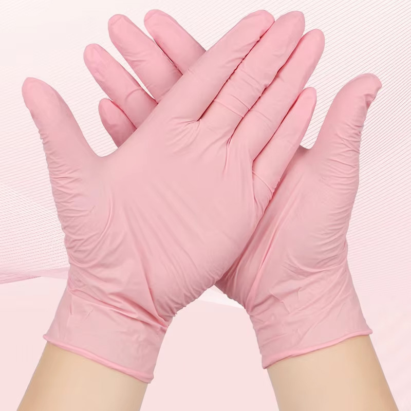 20/50/100/200 Pink Disposable  - Rubber Glove Cleaning 评论和价格